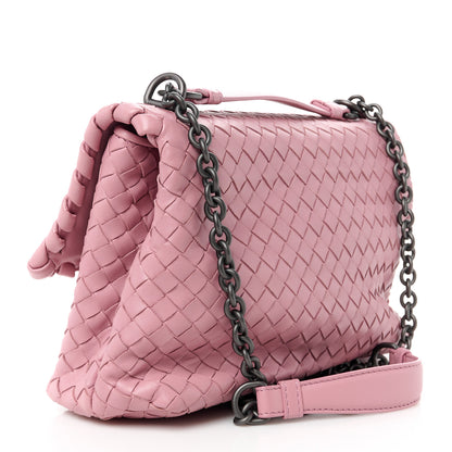 Bottega Veneta Nappa Intrecciato Small Olimpia Shoulder Bag Watteau 4 of 11