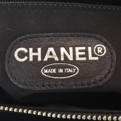 Chanel Lambskin Shopping Tote Black 6 of 8
