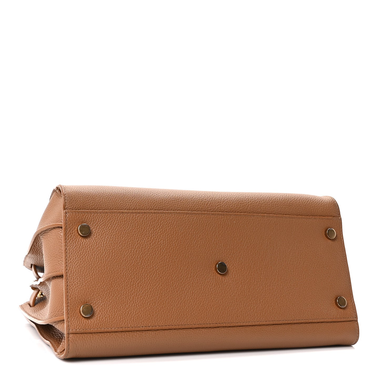 Grained Calfskin Small Supple Sac De Jour Cinnamon