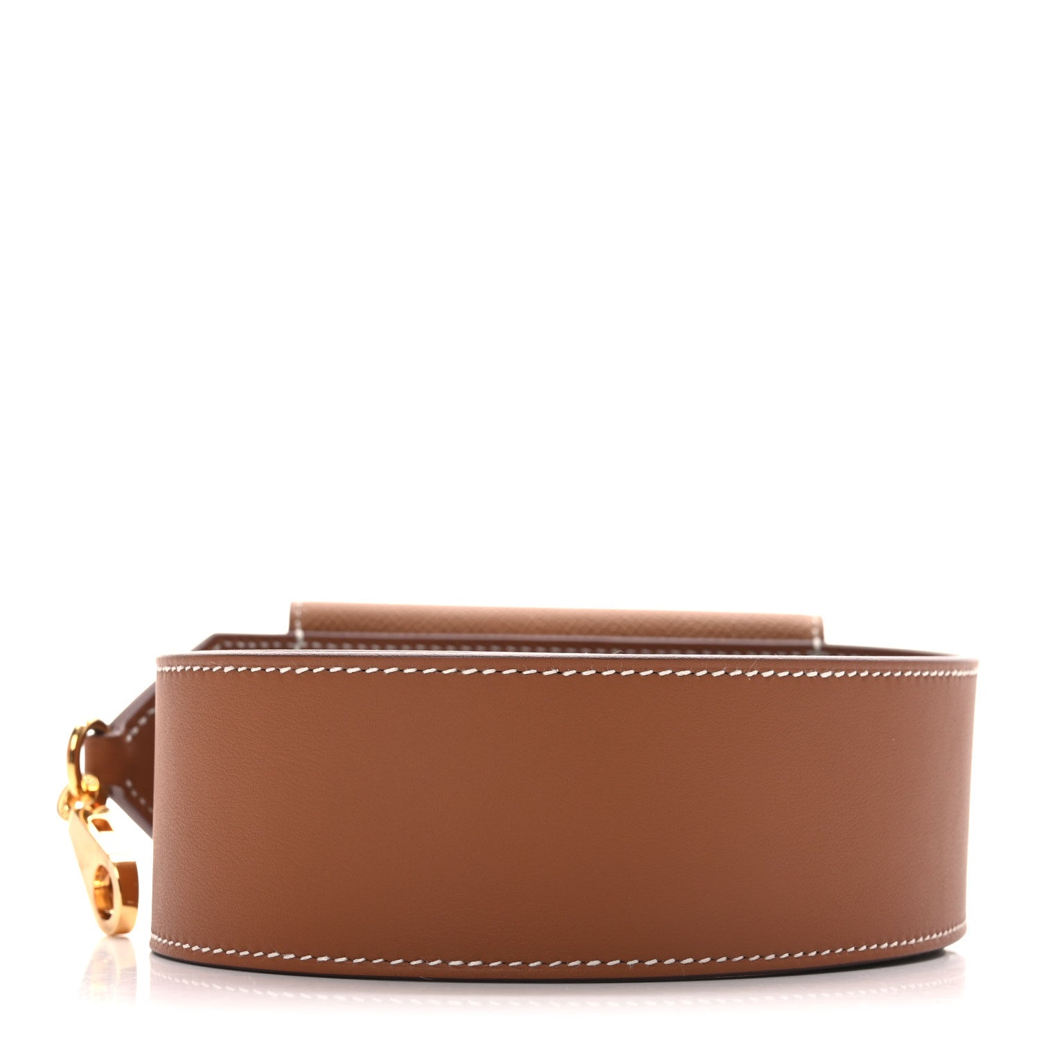 Hermes Swift Epsom Pocket Kelly Shoulder Strap Gold 2 of 5