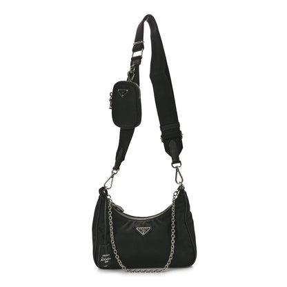 Prada Nylon Re-Edition 2005 Shoulder Bag Black 1 of 10