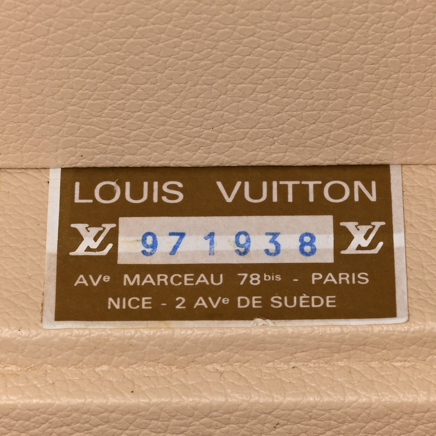 Monogram Boite Flacons Beauty Train Trunk Case