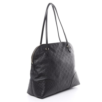 Gucci Guccissima Medium Bree Shoulder Bag Black 3 of 24