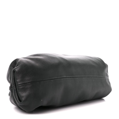 Bottega Veneta Smooth Butter Calf Teen Pouch Black 4 of 11