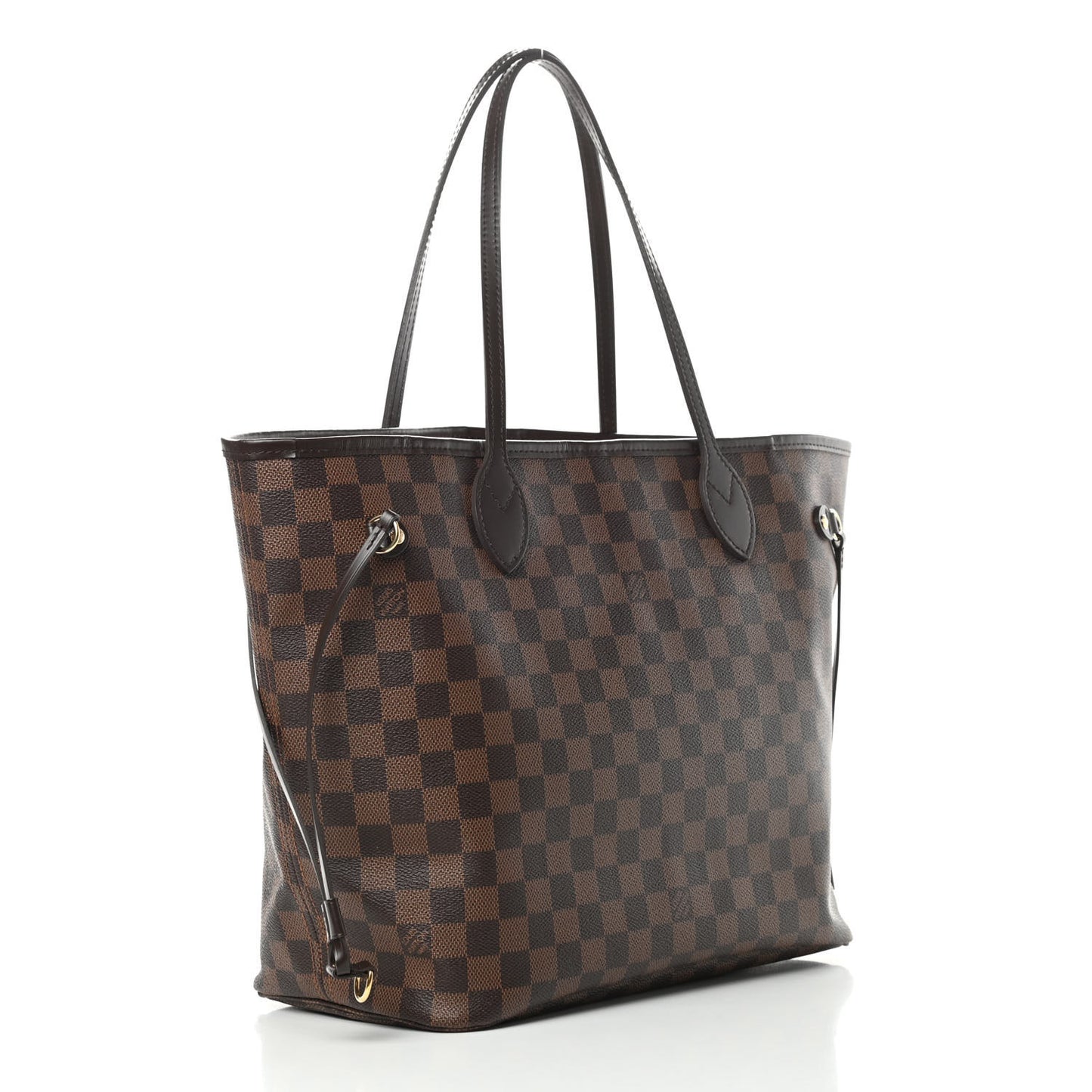 Damier Ebene Neo Neverfull MM Rose Ballerine