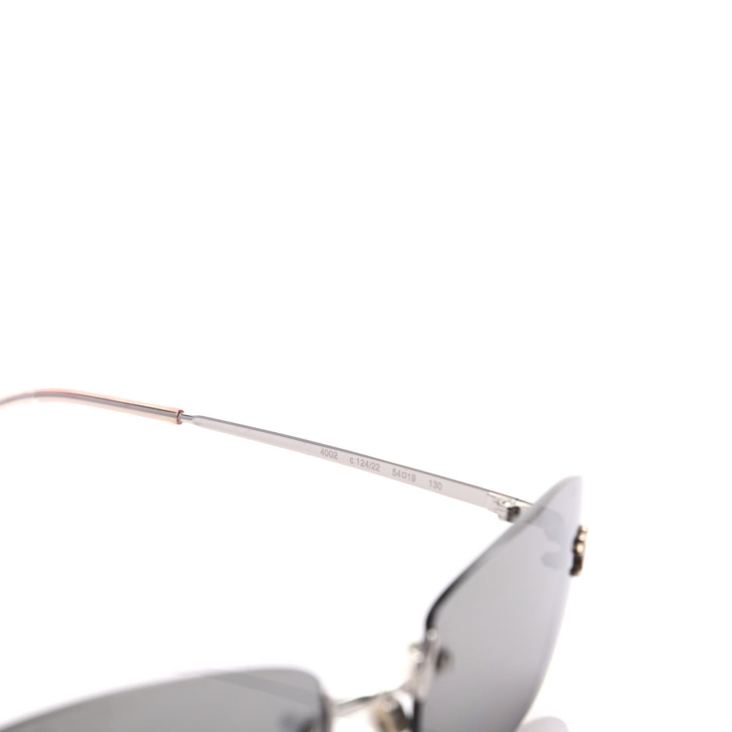Metal Frameless Sunglasses 4002 Grey