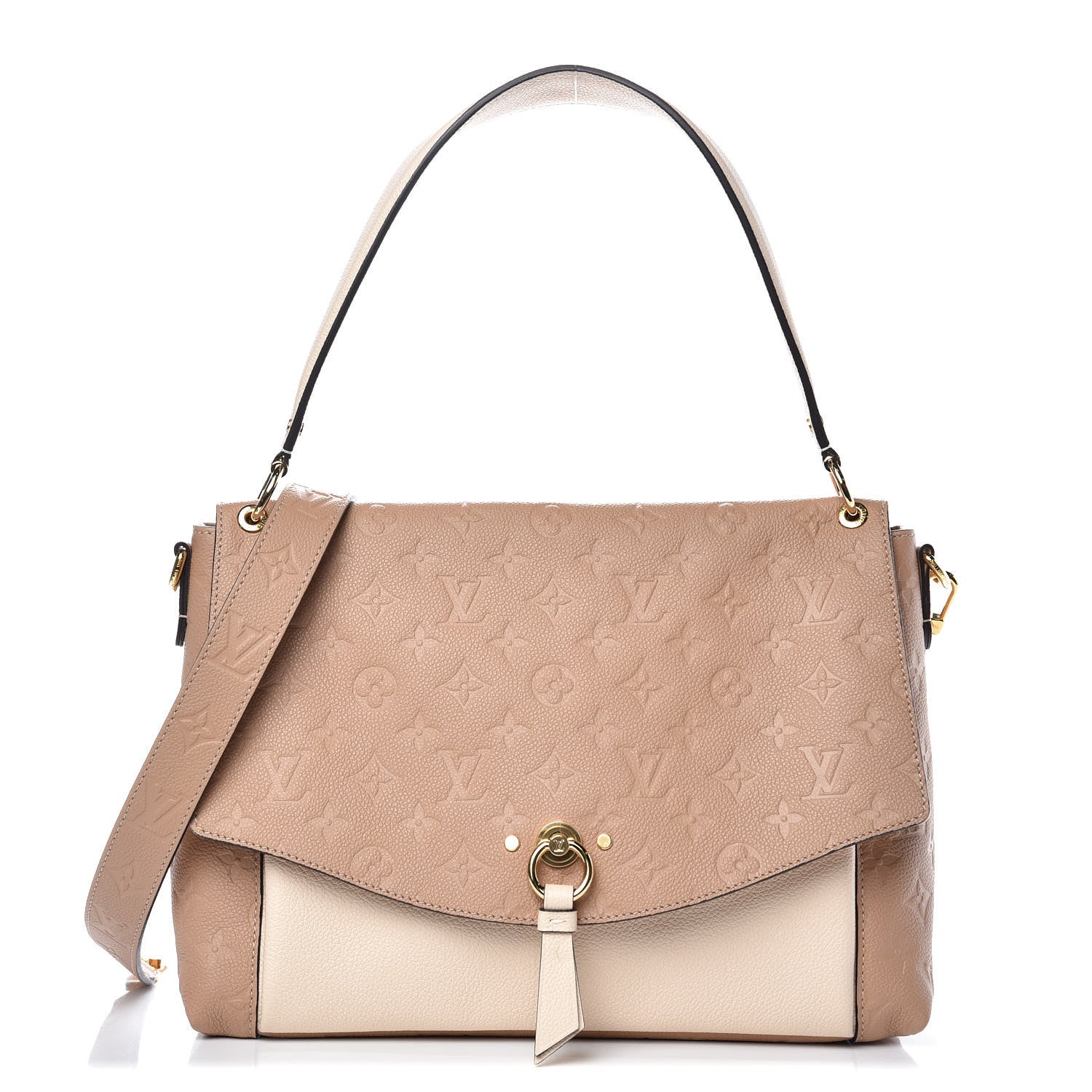 Louis Vuitton Empreinte Blanche MM Papyrus Creme 1 of 8