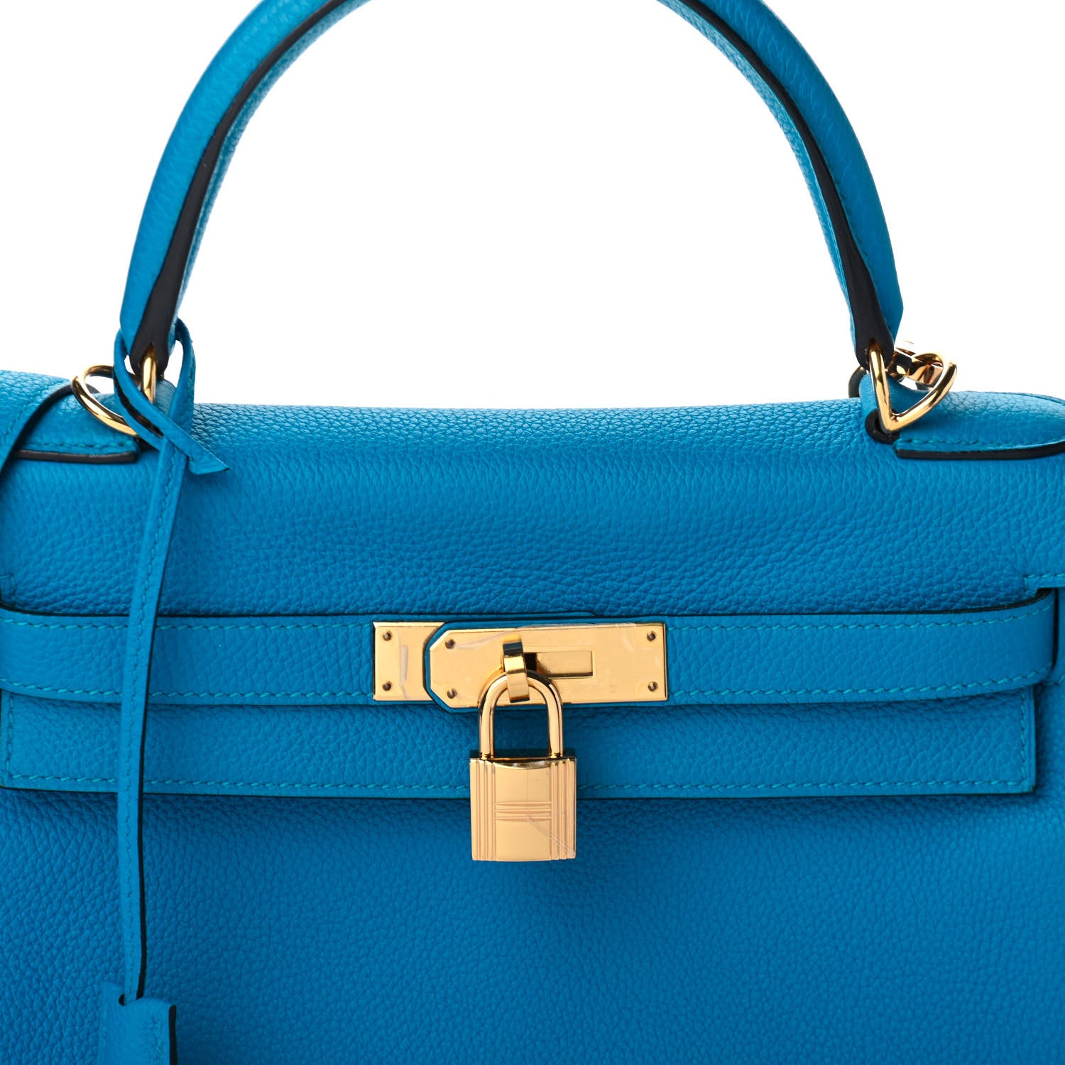 Hermes Togo Kelly Retourne 28 Bleu Zanzibar 7 of 10