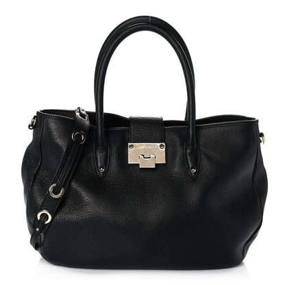Jimmy Choo Grainy Calf Rania Black 1 of 10