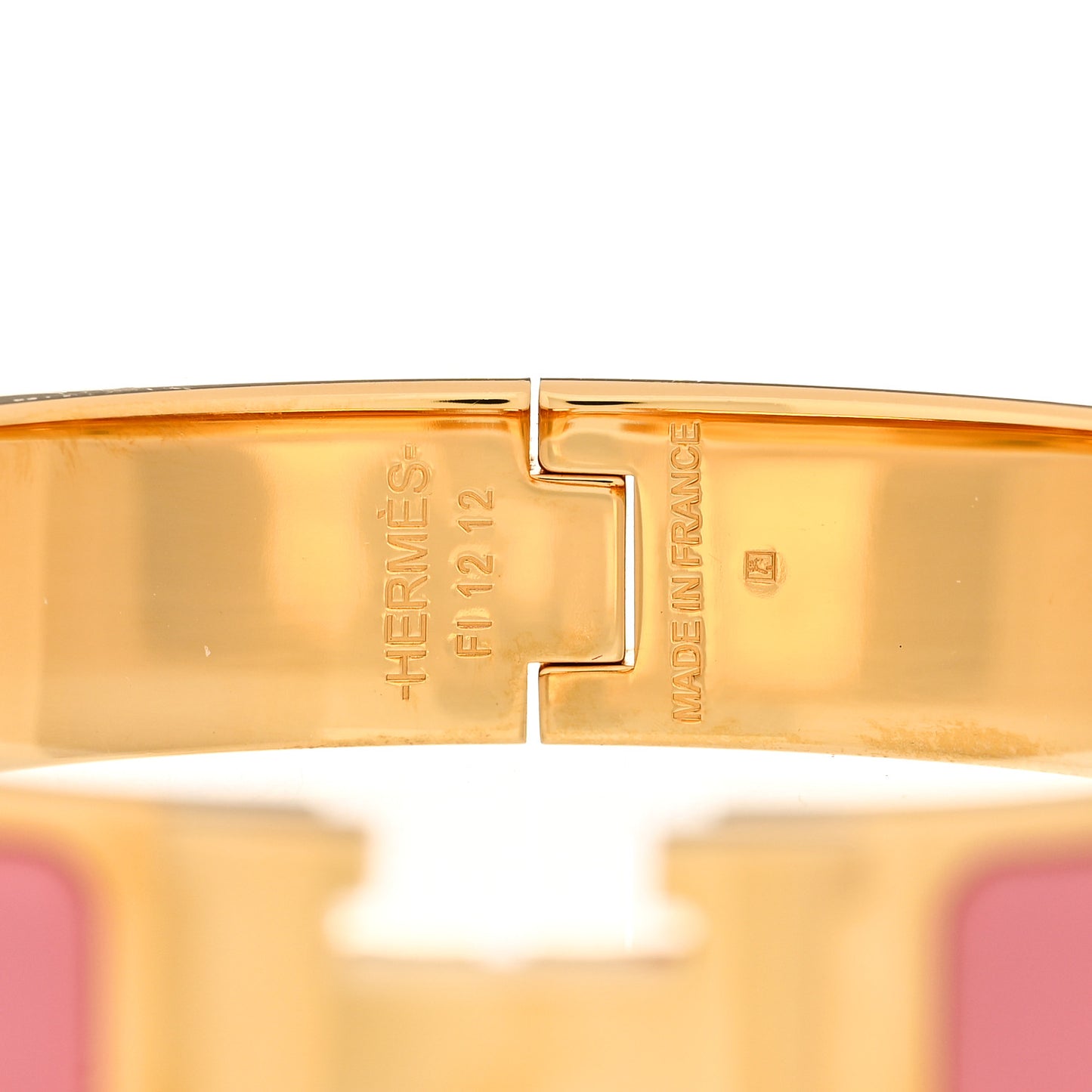 Enamel Narrow Clic Clac H Bracelet GM