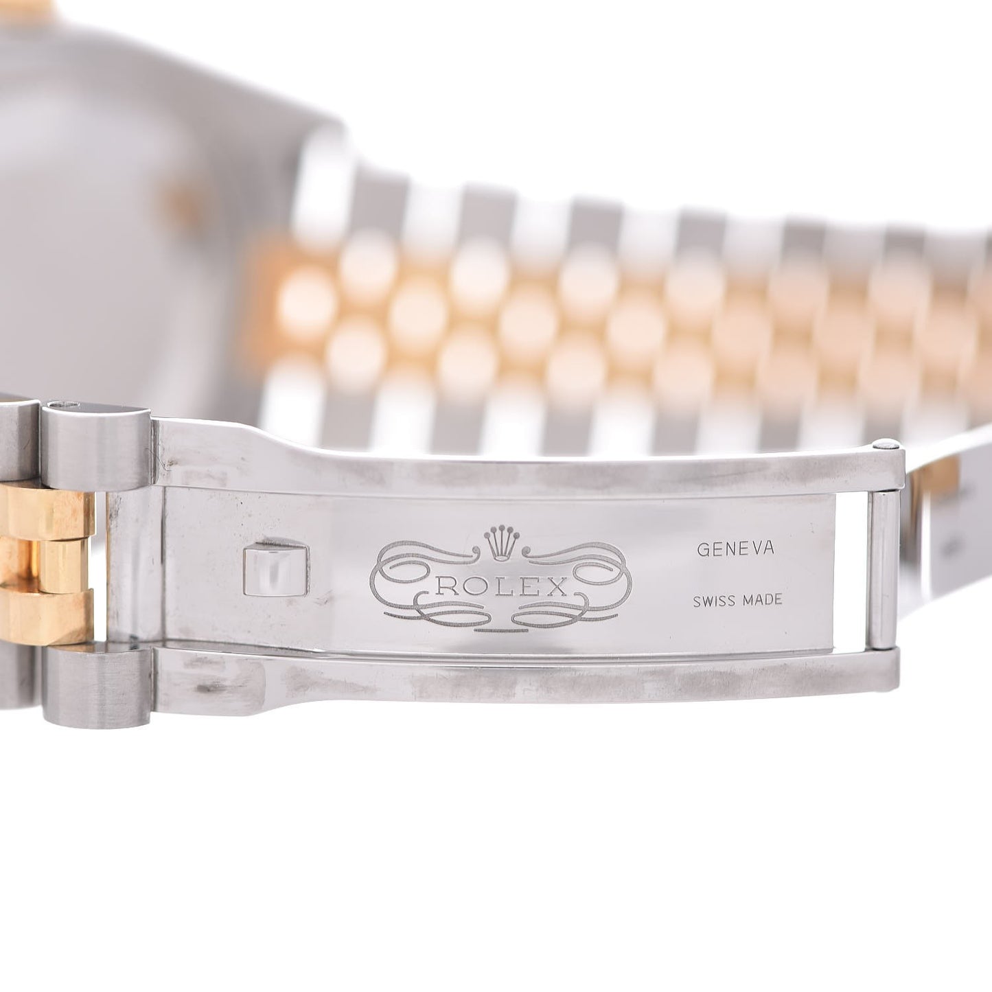 Stainless Steel 18K Yellow Gold 36mm Oyster Perpetual Datejust Watch Silver 116233