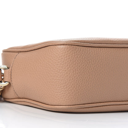 Gucci Pebbled Calfskin Small Soho Disco Bag Rose Beige 8 of 10