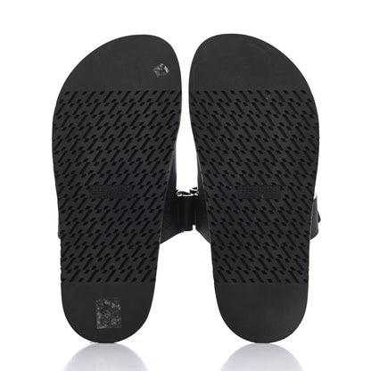 Hermes Epsom Mens Chypre Sandal 41 Black 5 of 15