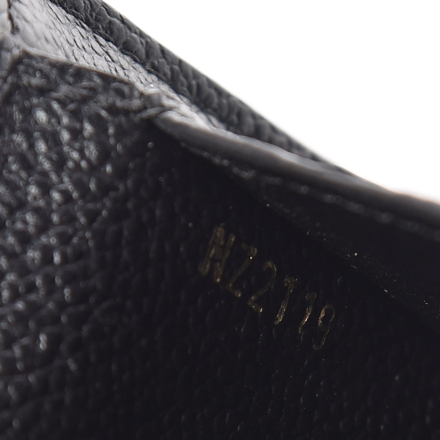 Empreinte Zipper Card Holder Black