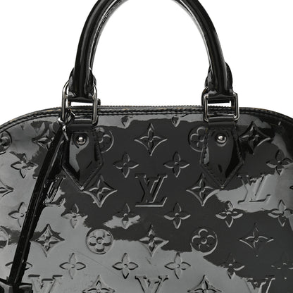 Louis Vuitton Vernis Alma PM Noir Magnetique 7 of 11