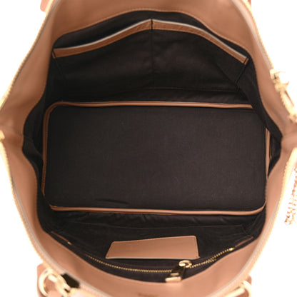 Chloe Smooth Calfskin Medium Baylee Tote Wet Sand Coral Reef 5 of 13