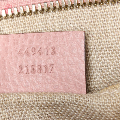Gucci Monogram Mini Bree Messenger Bag Beige Soft Pink 7 of 11