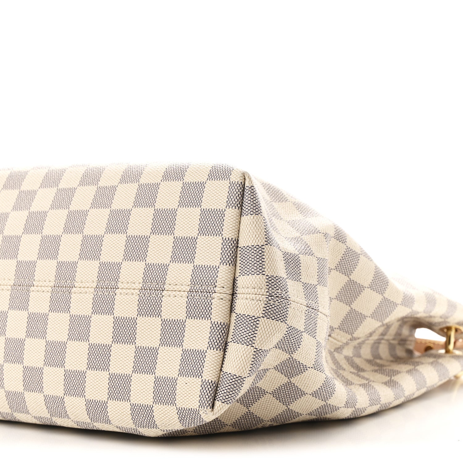 Louis Vuitton Damier Azur Graceful MM Rose Ballerine 9 of 9