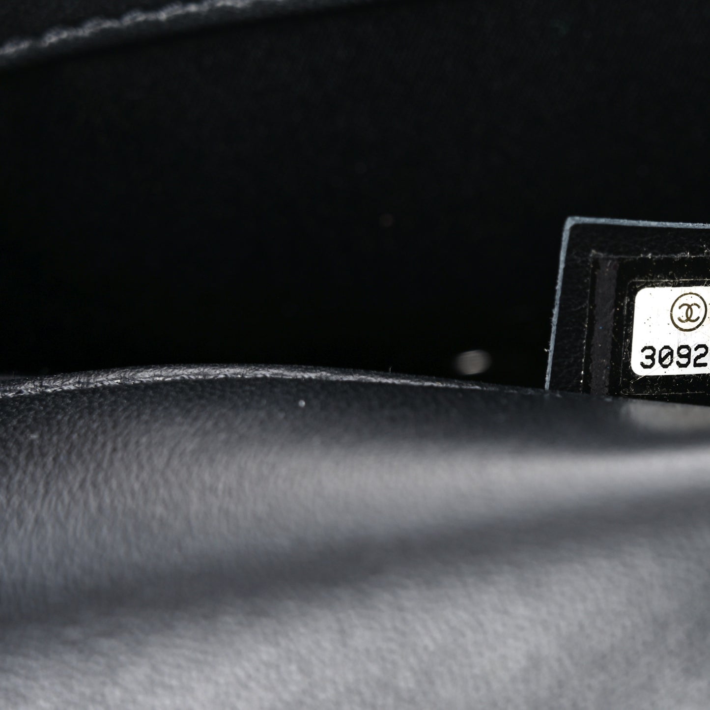 Sequin Mini Rectangular Flap Black White