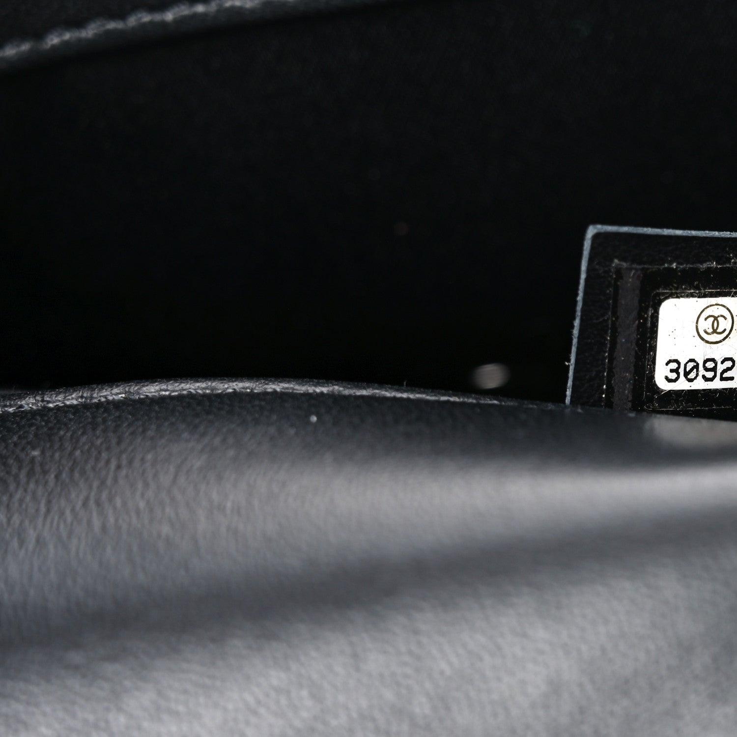 Chanel Sequin Mini Rectangular Flap Black White 7 of 11