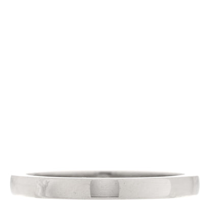Cartier Platinum Diamond 2.1mm Ballerine Wedding Band Ring 48 4.5 3 of 5