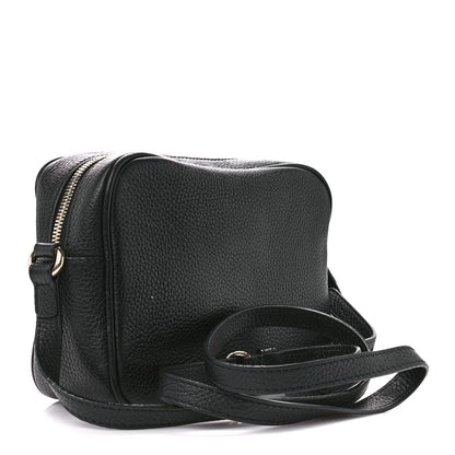 Gucci Pebbled Calfskin Small Soho Disco Bag Black 3 of 12