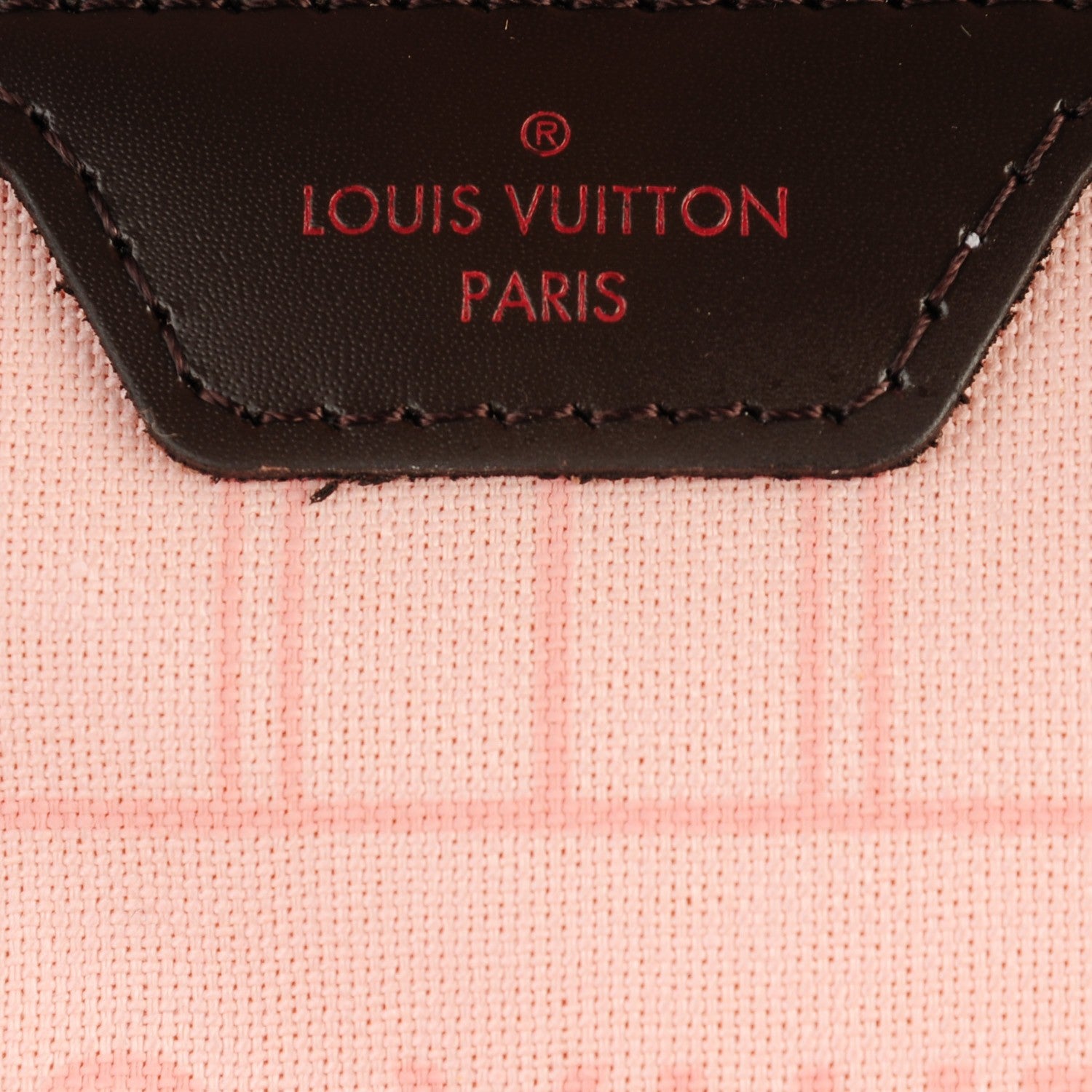 Louis Vuitton Damier Ebene Neo Neverfull MM Rose Ballerine 6 of 8