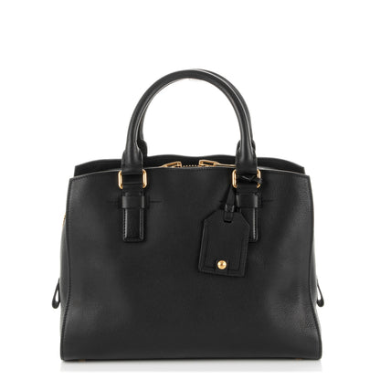 Tom Ford Pebbled Calfskin Top Handle Black 1 of 6