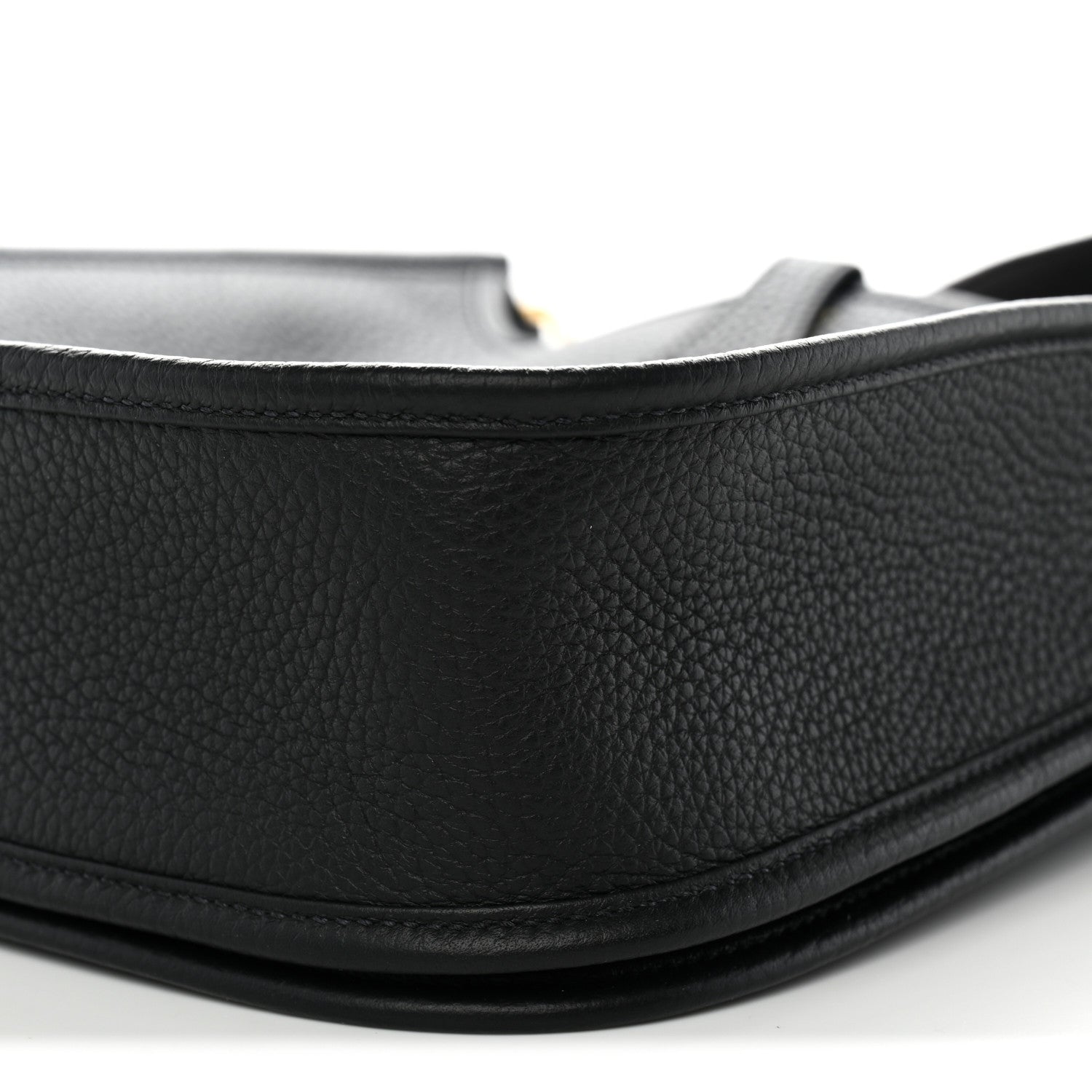 Hermes Taurillon Clemence Evelyne III PM Black 10 of 11
