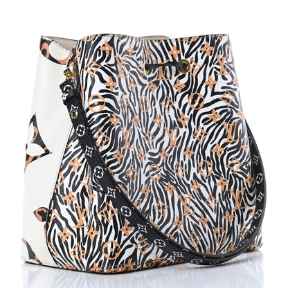 Louis Vuitton Monogram Giant Jungle NéoNoé Ivory 3 of 10