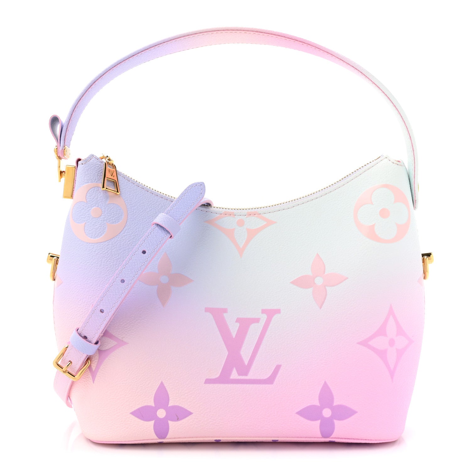 Louis Vuitton Monogram Giant Spring In The City Marshmallow Hobo PM Sunrise Pastel 1 of 12