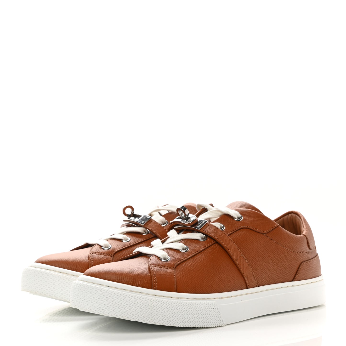 Calfskin Day Sneakers 39 Naturel