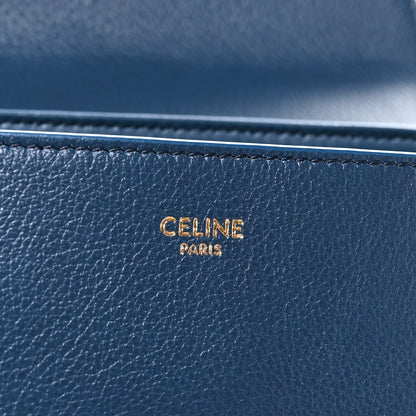 Celine Supple Grained Calfskin Teen Nino Teal Blue 6 of 9