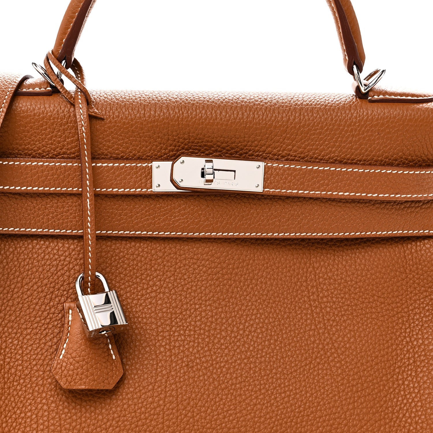 Hermes Togo Kelly Retourne 32 Gold 8 of 10