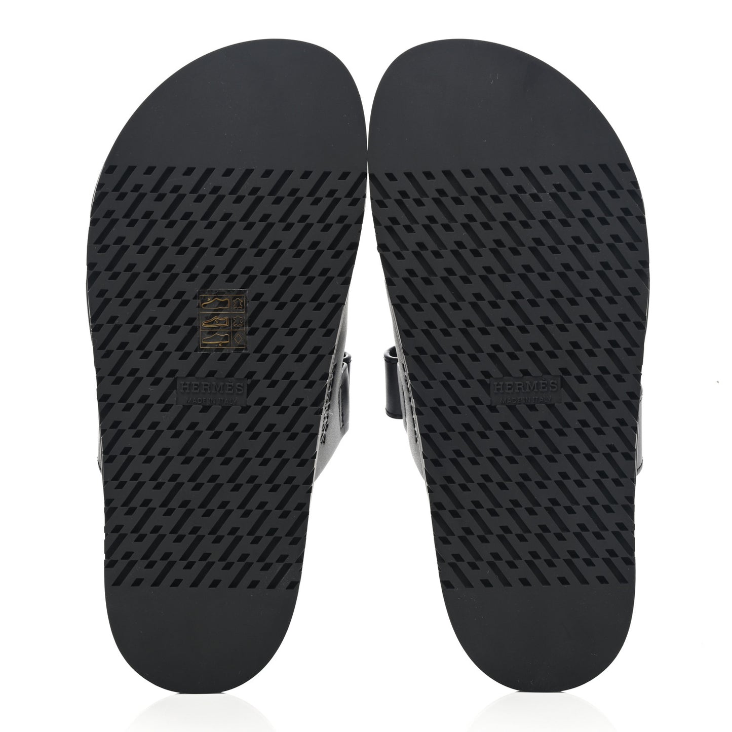 Calfskin Womens Chypre Sandals 38 Black