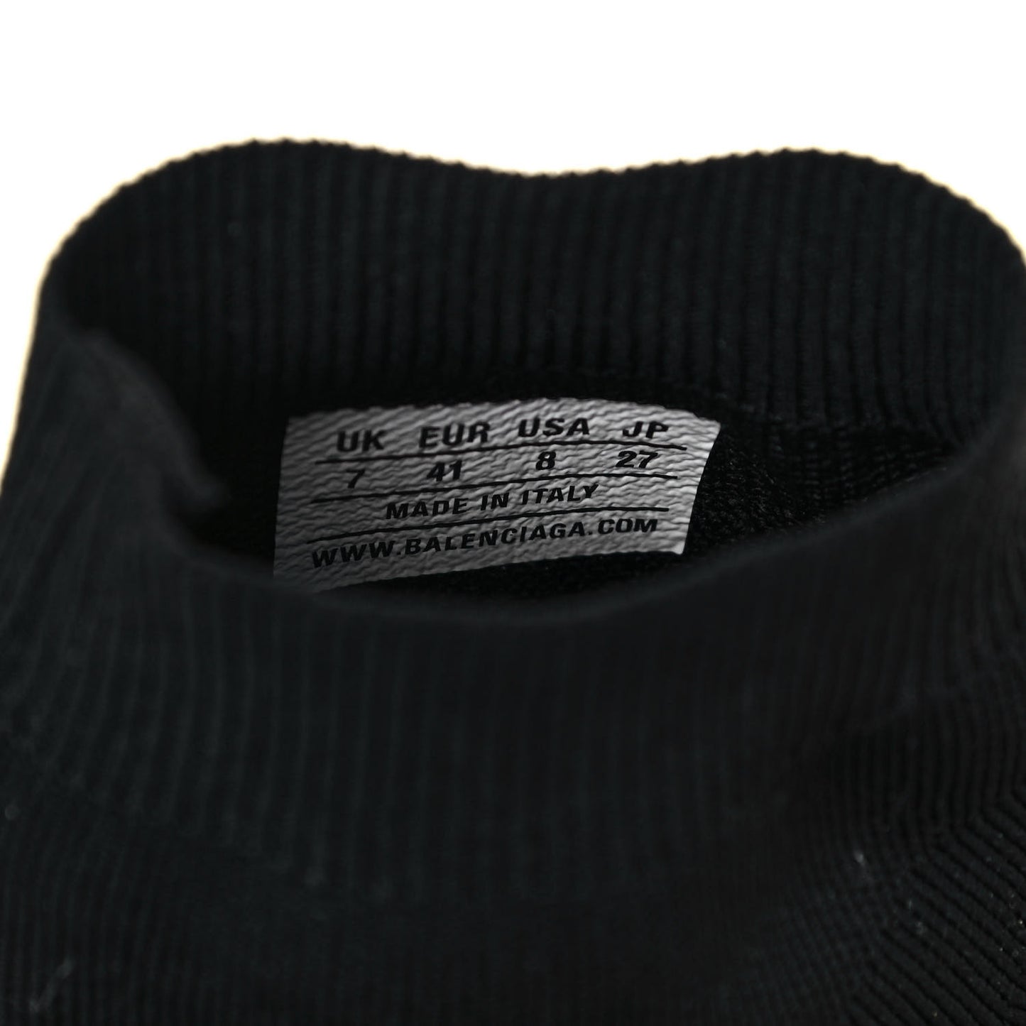 Technical 3D Recycled Knit Mens Speed 2.0 Sneakers 41 Monocolor Black