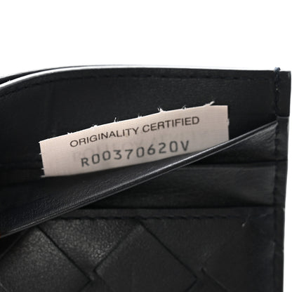 Bottega Veneta Calfskin Intrecciato Card Case Space White 7 of 8