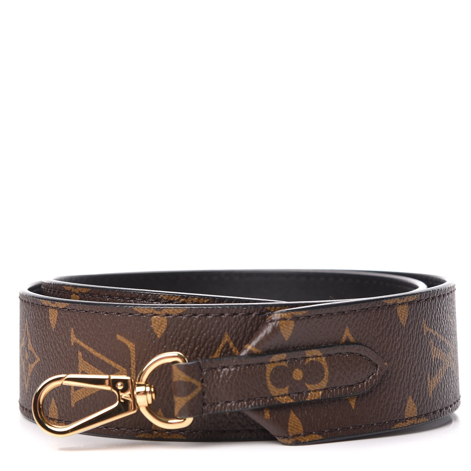 Louis Vuitton Monogram Bandouliere Shoulder Strap Black 1 of 5