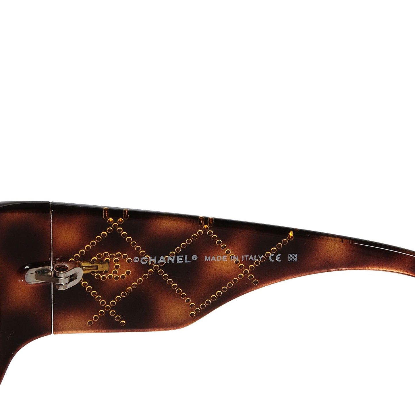 Tortoise Shell Crystal CC Sunglasses 5080 B