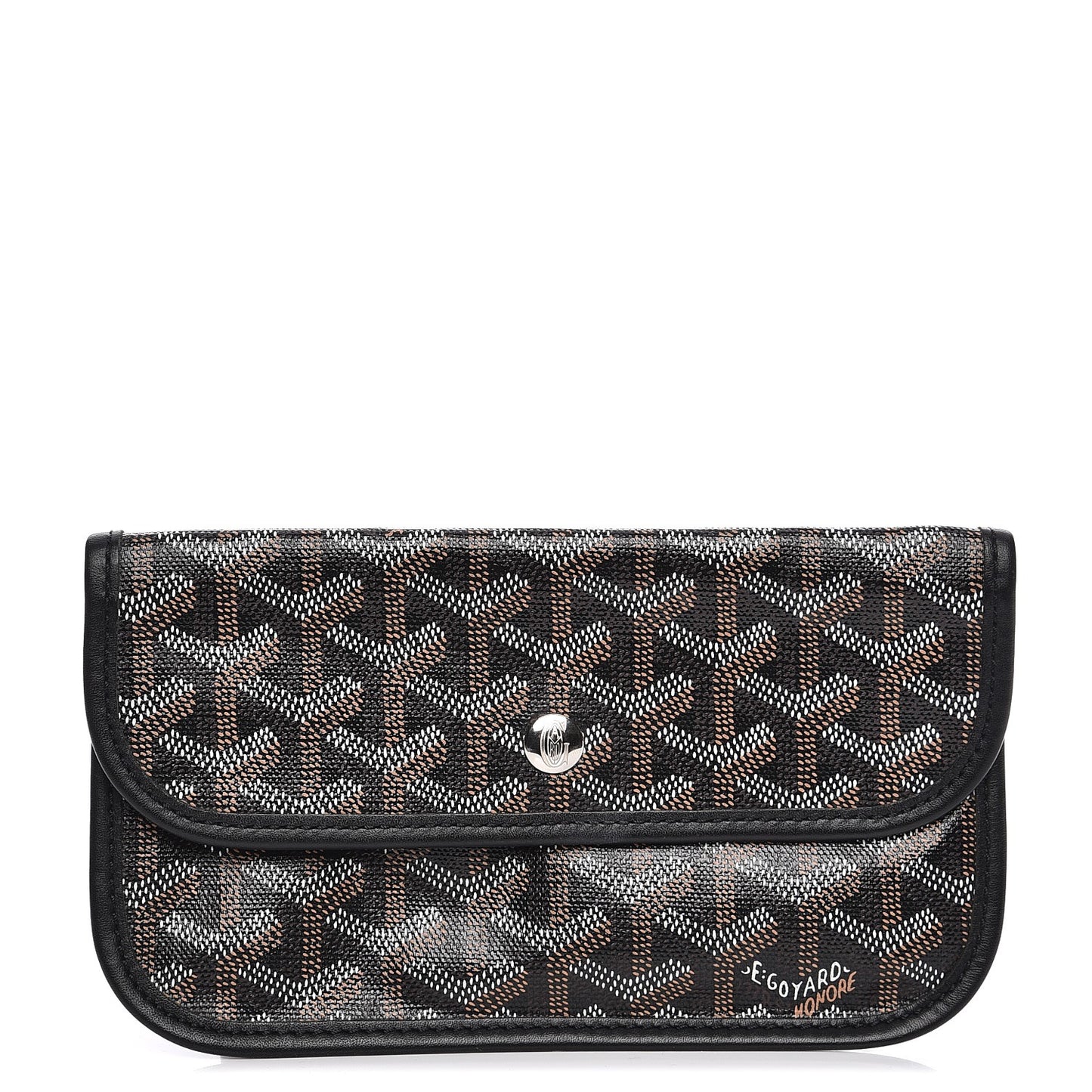 Goyardine Pouch Black