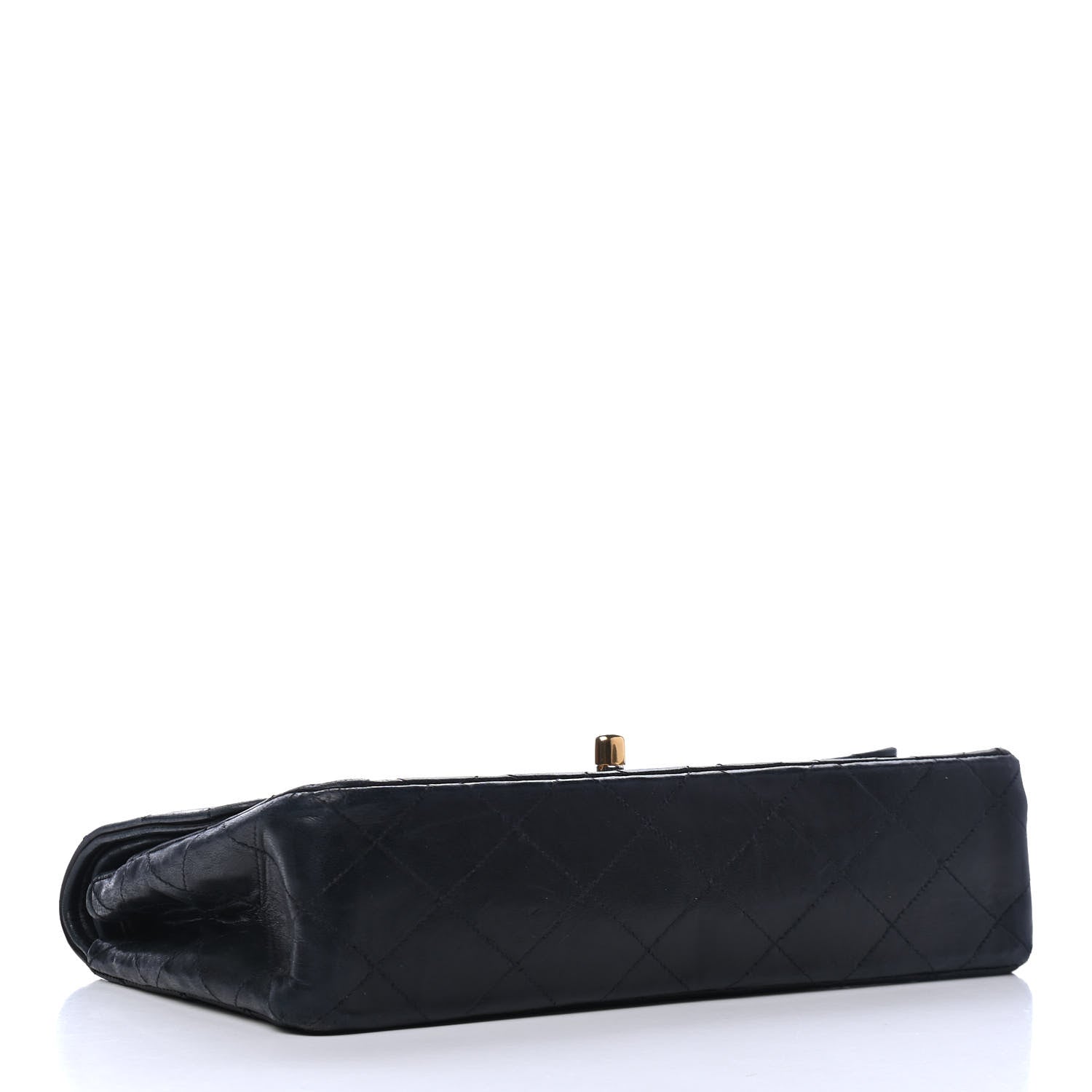 Chanel Lambskin Quilted Small Double Flap Black 3 of 4