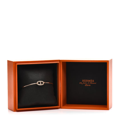 Hermes 18K Rose Gold PM Ronde Chaine d'Ancre Bracelet 4 of 4