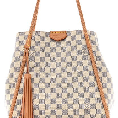 Louis Vuitton Damier Azur Propriano Rose Ballerine 7 of 11