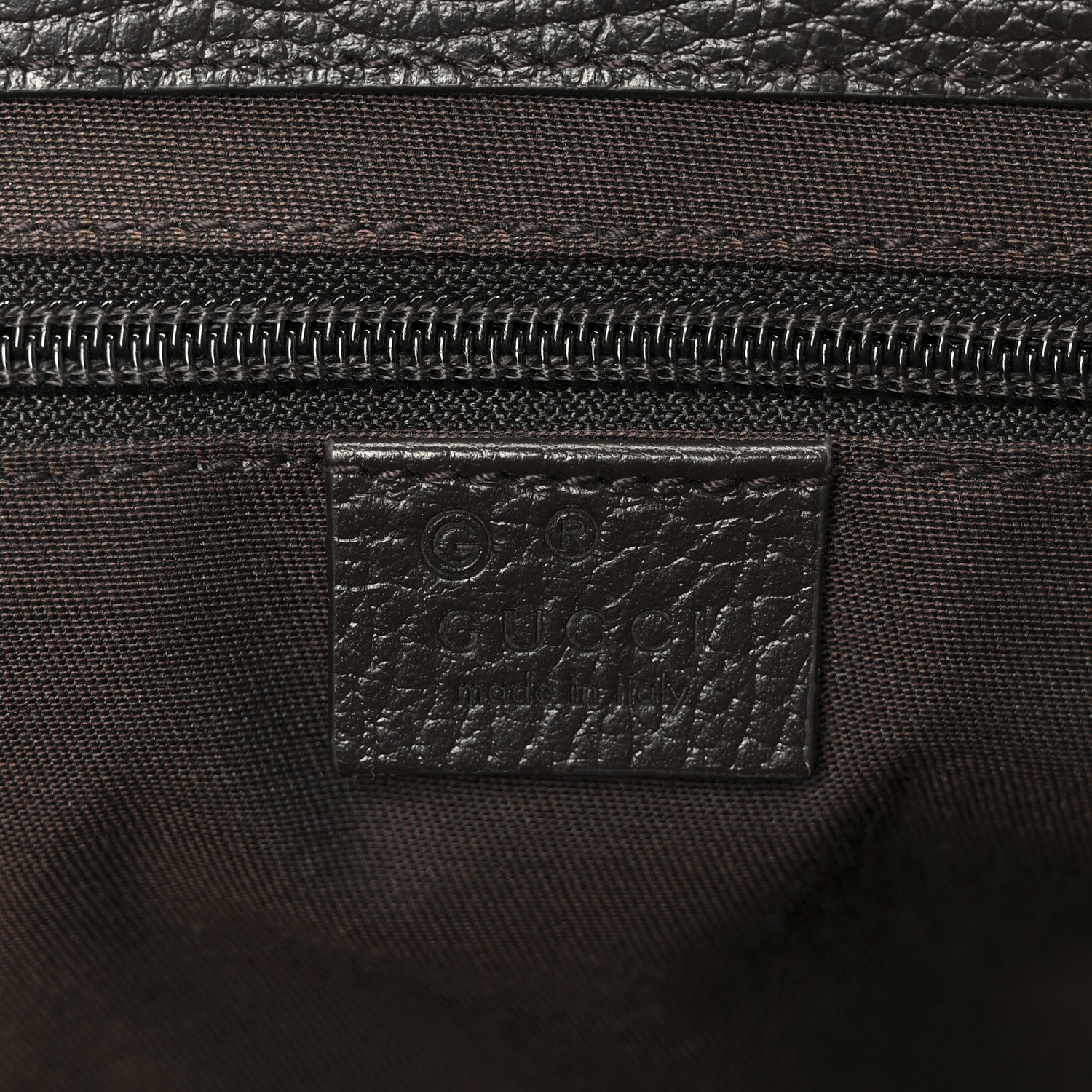Gucci Monogram Flap Messenger Bag Beige Dark Brown 6 of 11
