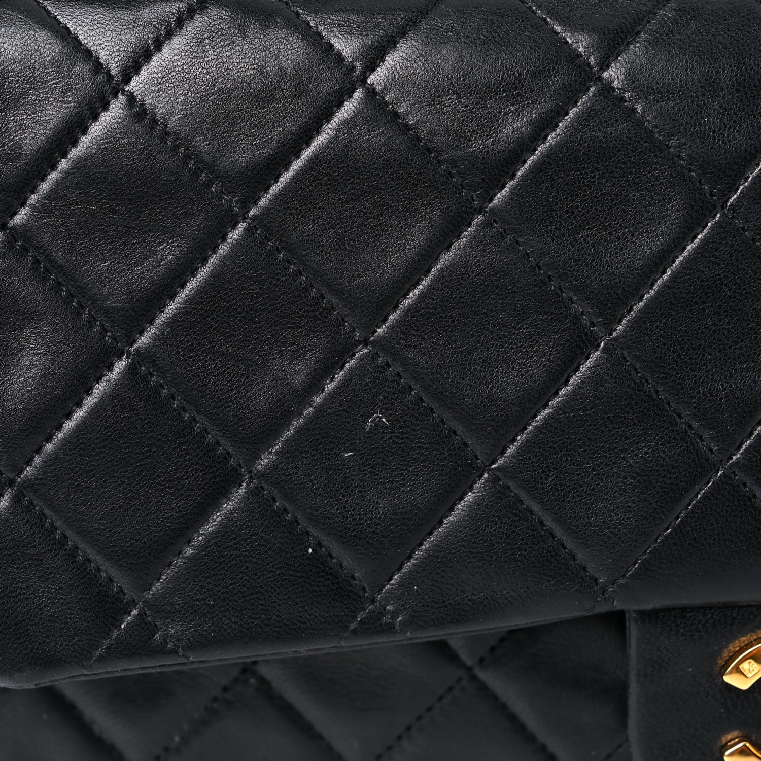 Chanel Lambskin Quilted Small Double Flap Black 20 of 21