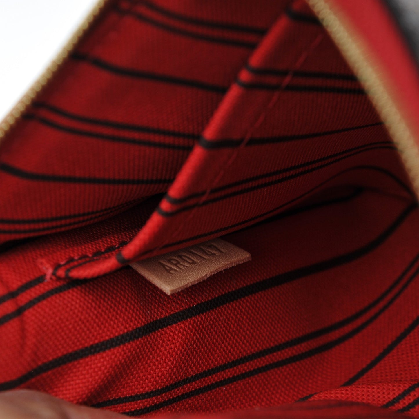 Monogram Neverfull MM GM Pochette Cherry