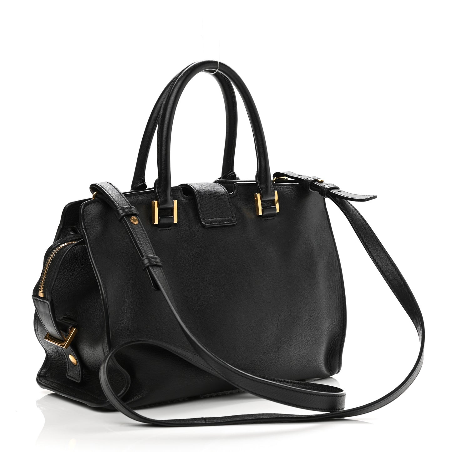 Calfskin Monogram Baby Downtown Cabas Black