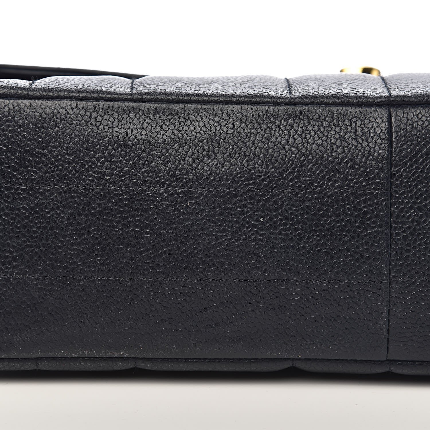 Chanel Caviar Vertical Quilted Jumbo Single Flap Black 22 of 23