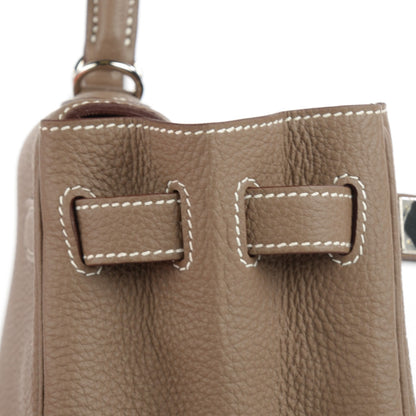 Hermes Togo Kelly Retourne 32 Etoupe 2 of 27