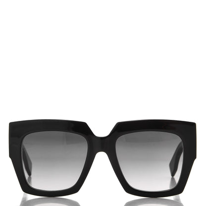 Fendi Facets Square Sunglasses FF 0263/S Black 3 of 18